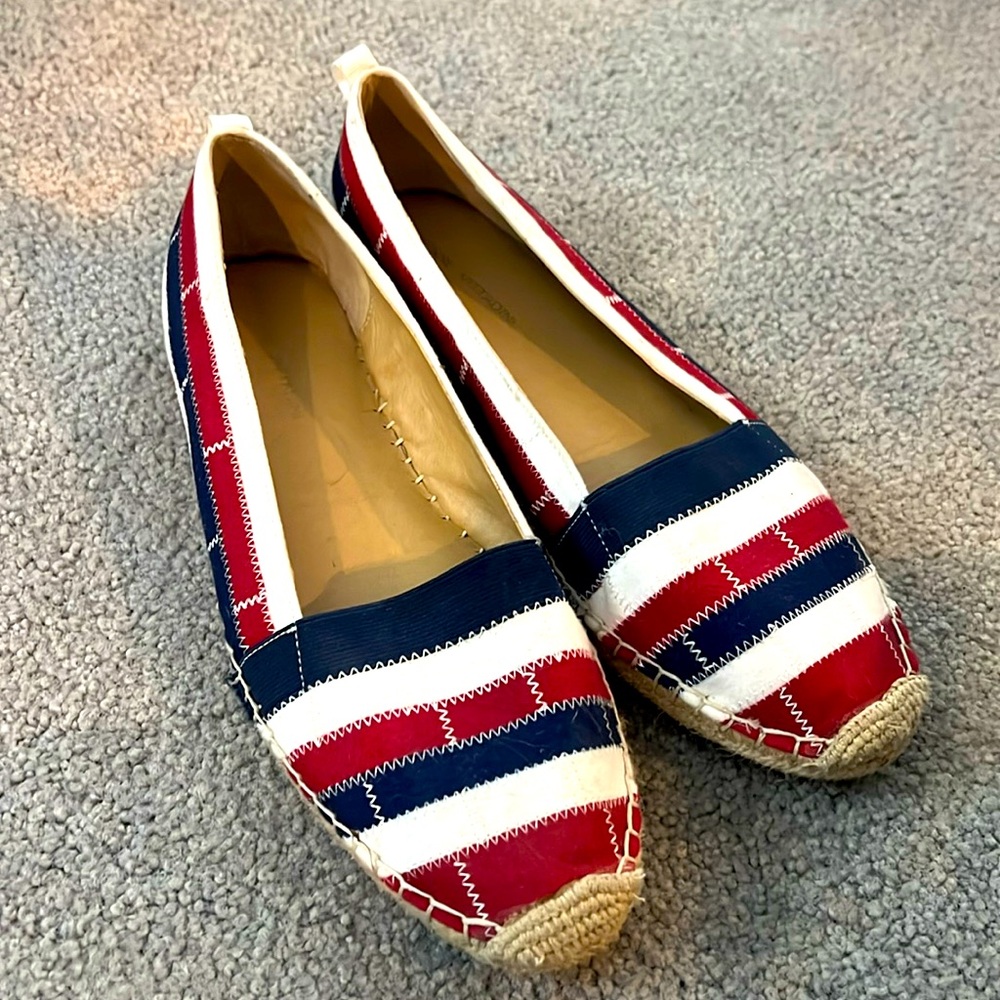 Adrienne Vittadini size 8.5. Americana espadrilles